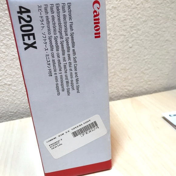 Canon 420EX Speedlite Flash for Cameras Photography Accessories NIB - Picture 4 of 10